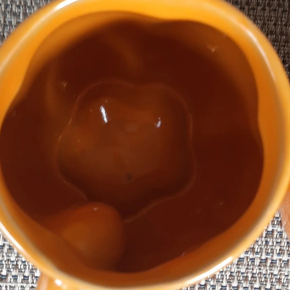 Giftcraft Thanksgiving Pumpkin Hand Warmer Ceramic Mugs  12oz  Set of 2 - Picture 6 of 7